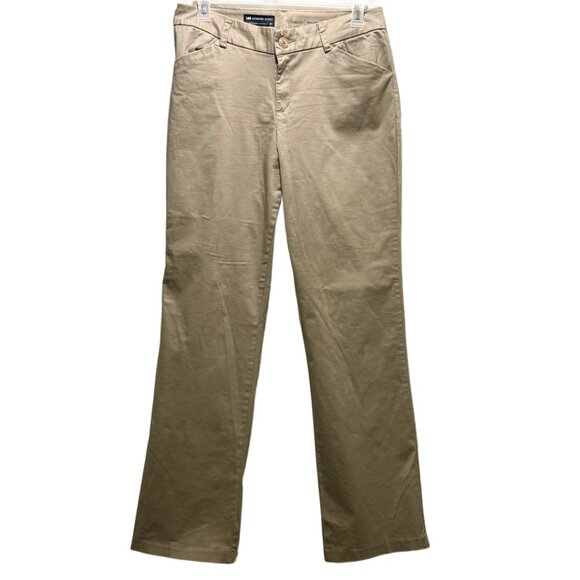 Lee Pants - Women Khaki Curvy Fit Pants Size 14 Tall
